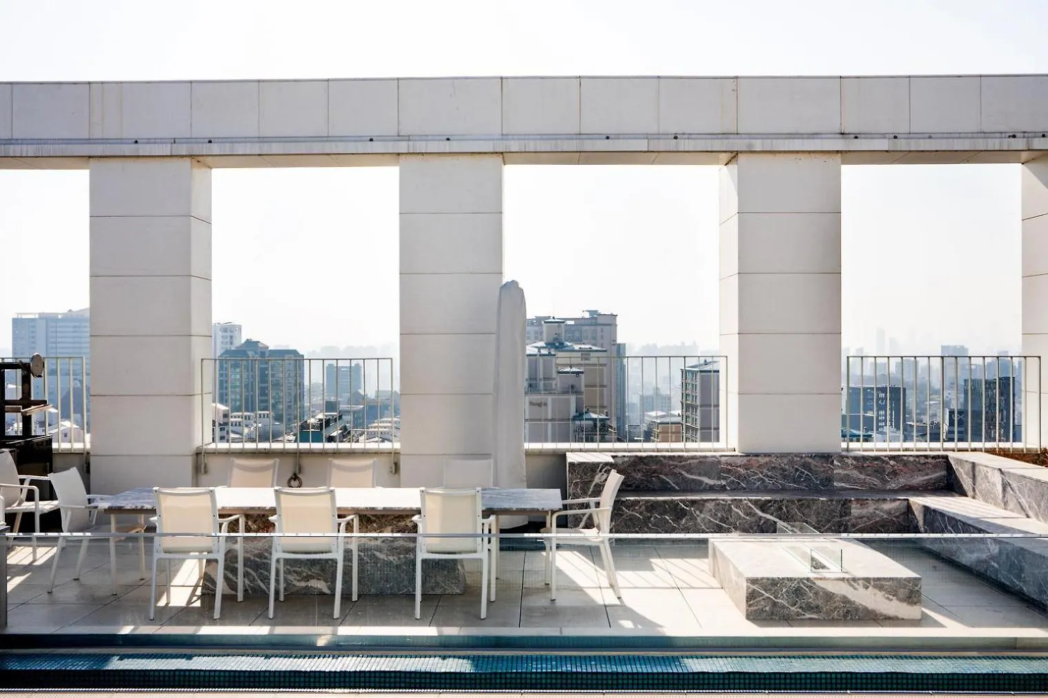 סיאול Blueground Id15 Nonhyeon City View Ac Sel-15 דירה