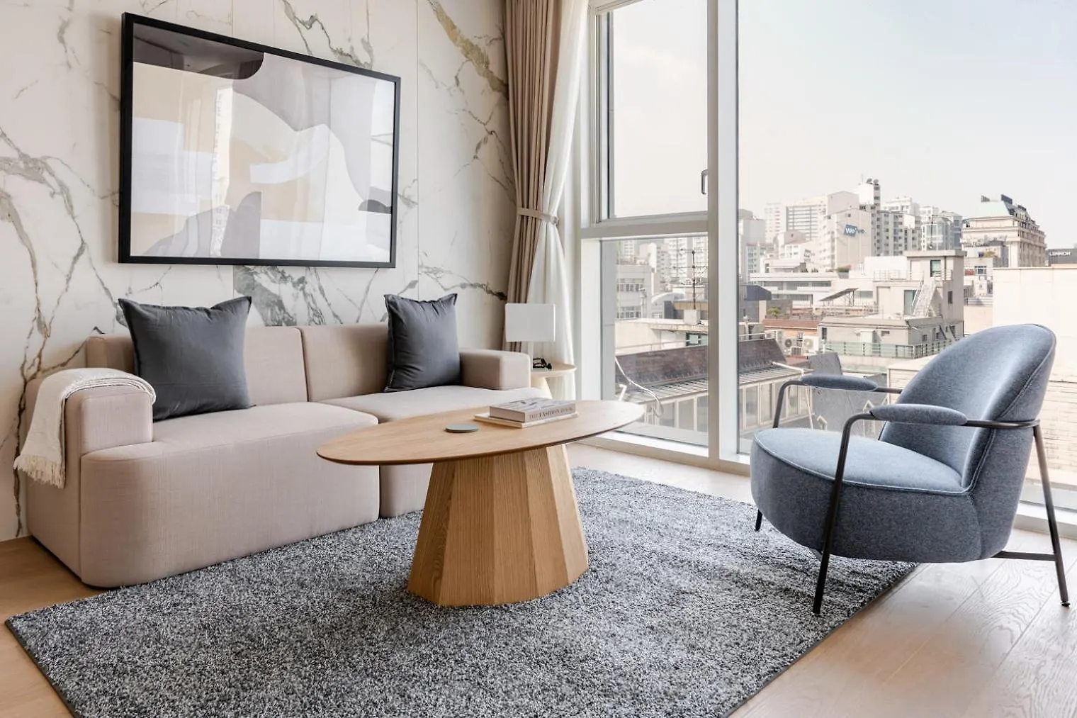סיאול Blueground Id15 Nonhyeon City View Ac Sel-15